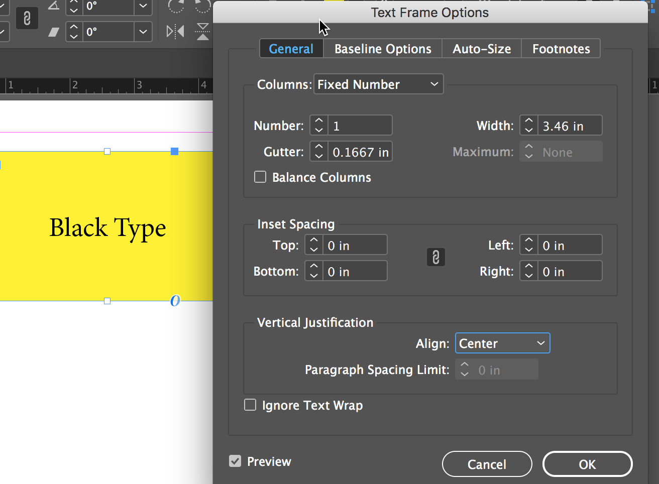 how to add a text box in adobe indesign